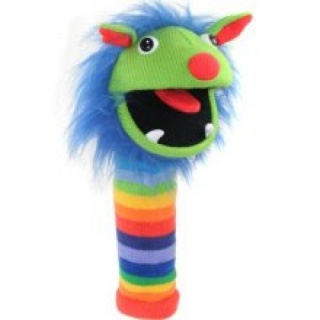 The Puppet Company Sockettes Glove Puppet - Rainbow Puppet