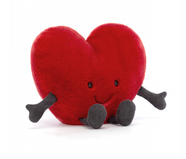 Jellycat Amuseable Red Heart - New Design