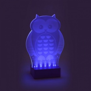 Floss and Rock Night Light - Owl