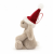 Jellycat Bashful Christmas Bunny Decoration - Christmas range 2023