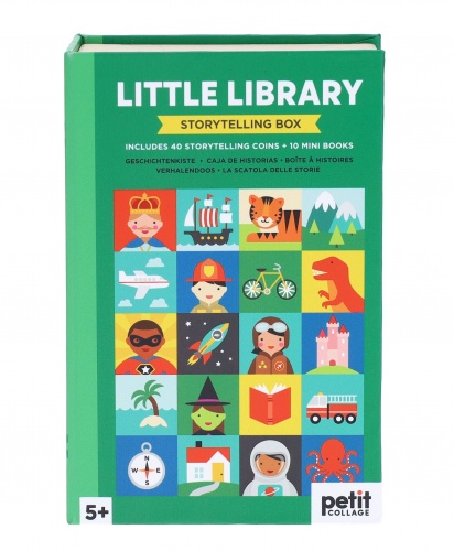 Petit Collage Little Library Story Telling Box