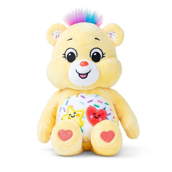 Care Bears Basic Bean Plush - Sweet Celebrations Bear