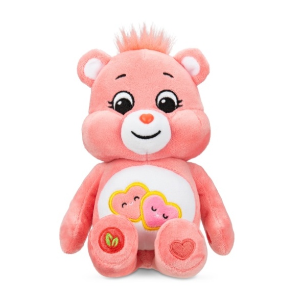 Care Bears Basic Bean Plush - Love-A-Lot Bear (Eco Friendly)