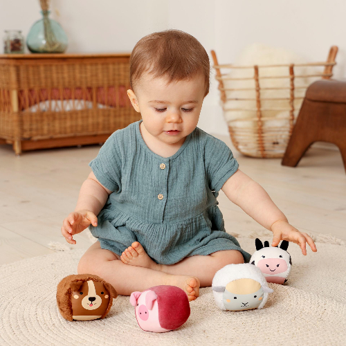 Little Big Friends Roly Poly Balls - Farm - Daisy Daisy