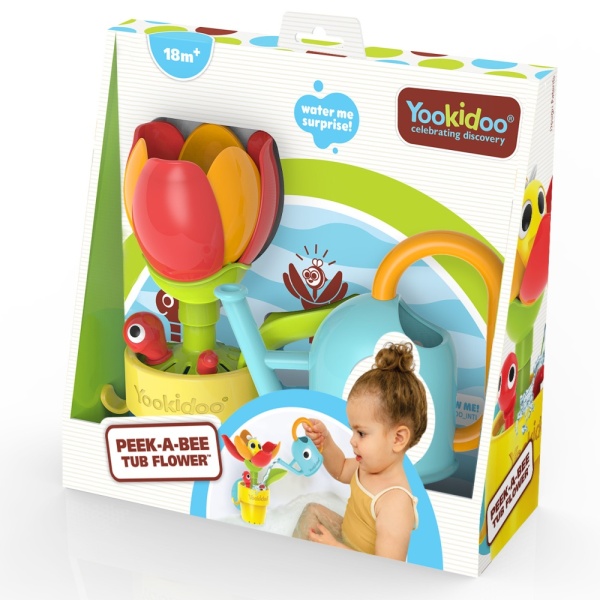 Yookidoo Peek-A-Bee Tub Flower