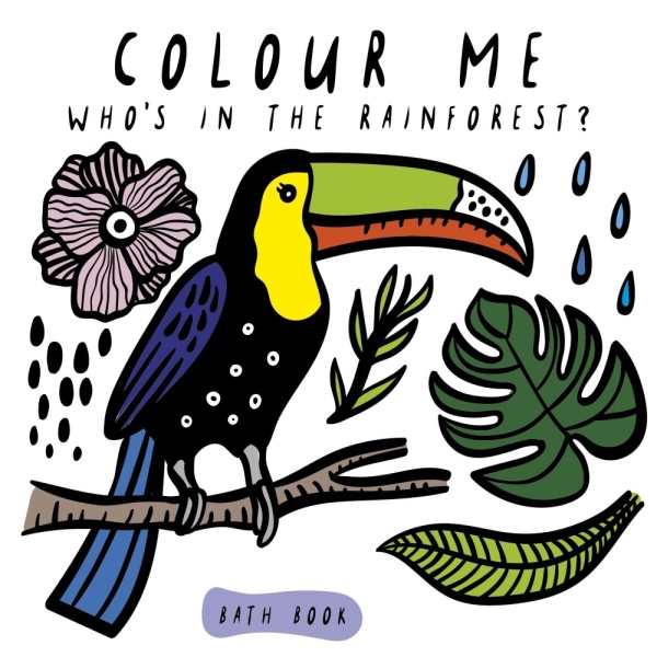 Wee Gallery Bath Book Who's in the Rain Forest?