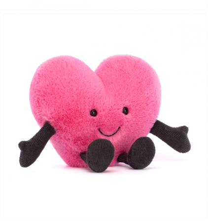 Jellycat Amuseable Pink Heart - New Design