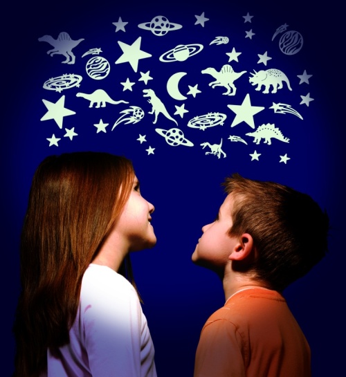 Brainstorm Cosmic Glow Moon and Stars