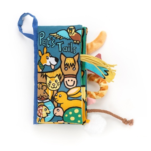 Jellycat Pet Tails soft book