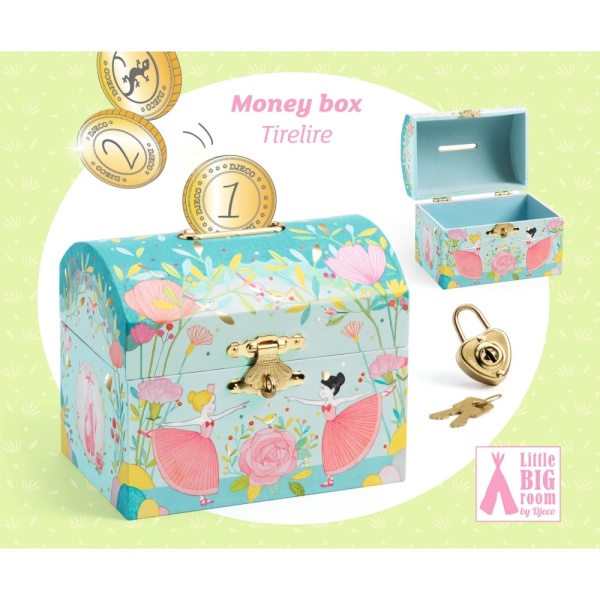 Djeco Money Box - Ballerina DD03332
