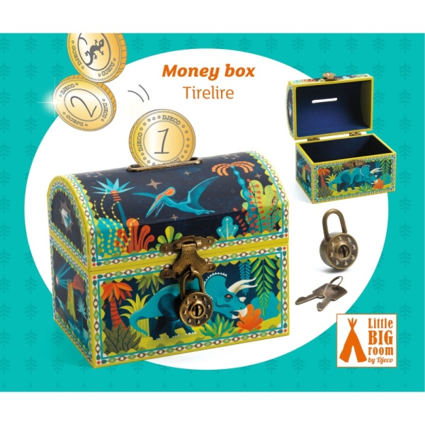 Djeco Money Box - Dinosaur DD03333