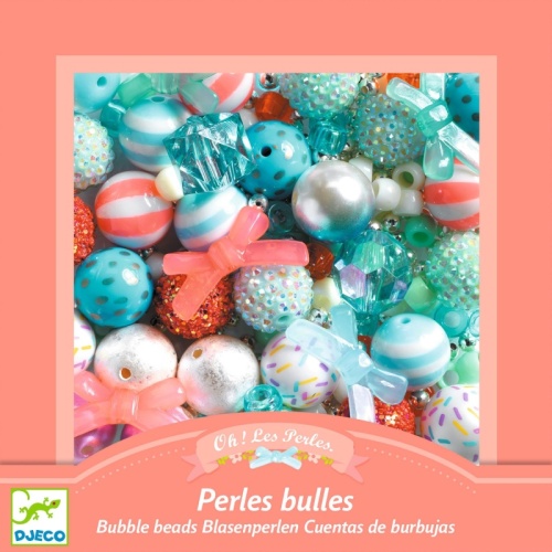 Djeco Bubble Beads Silver DJ00025