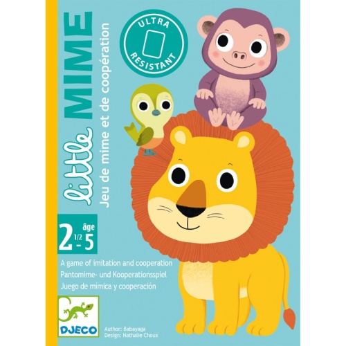 Djeco Little Mime Card Game for Toddlers DJ05063