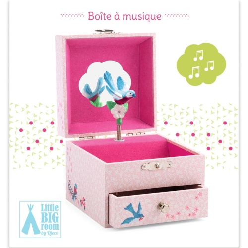 Djeco Musical Jewellery Box - Finch's Tune DJ06594