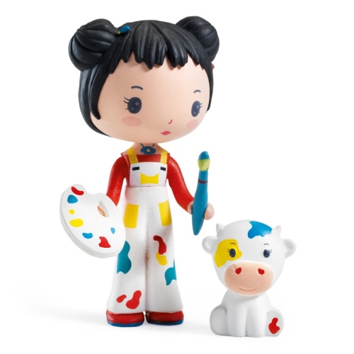 Djeco Tinyly Figurine - Barbouille and Gribs DJ06951