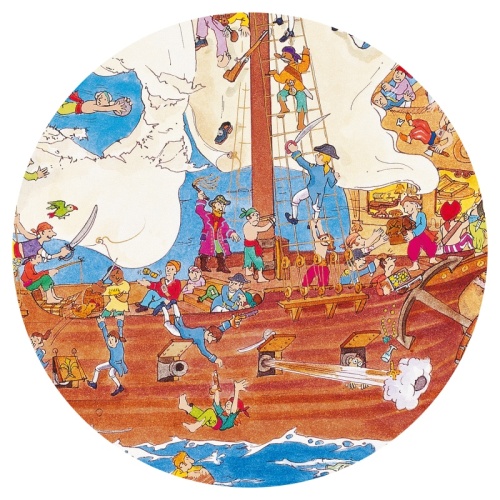 Djeco Observation Puzzle - Pirate 100 Pieces DJ07506