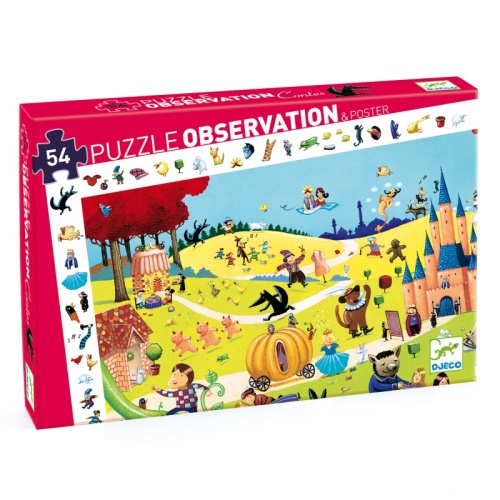 Djeco Observation Puzzle - Tales 54 piece DJ07561