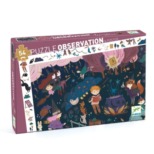Djeco Observation Puzzle -  Sorcerers' Apprentices 54 Pieces DJ07565