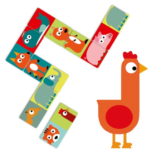 Djeco Animal Domino DJ08165