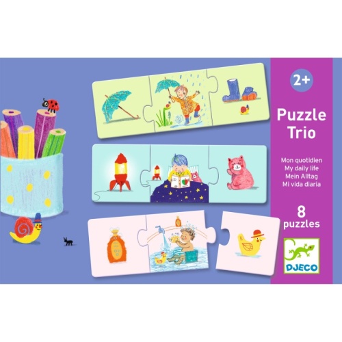 Djeco Puzzle Trio - My Daily Life DJ08253