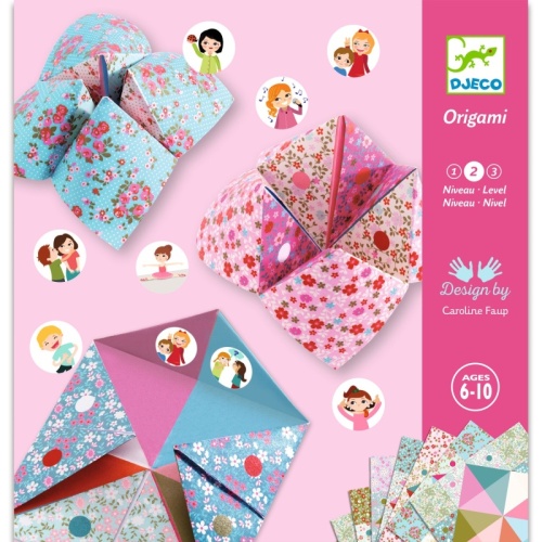 Djeco Origami Fortune Tellers Flowers DJ08773