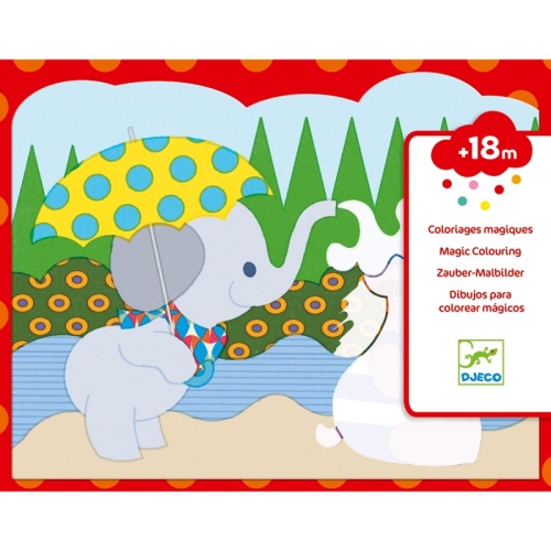 Djeco Magic Colouring - Hidden Outside DJ09065