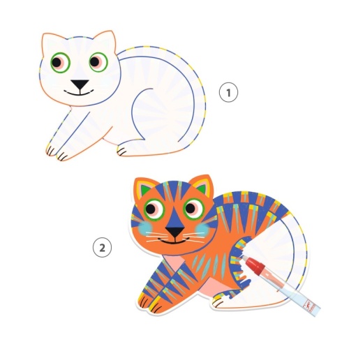 Djeco Magic Colouring - Animalo-Ma DJ09068