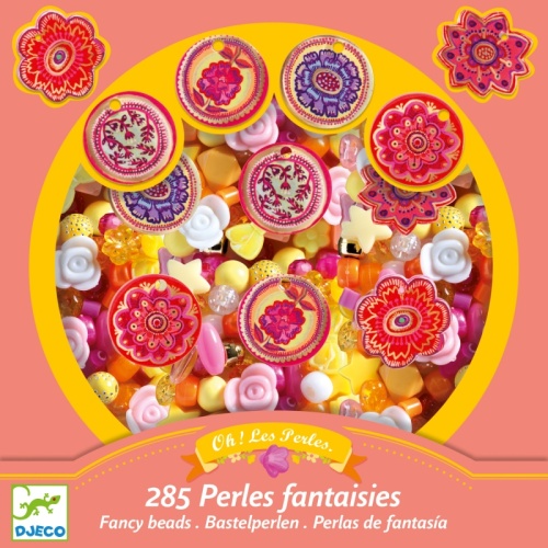 Djeco Fancy Beads Flowers DJ09854