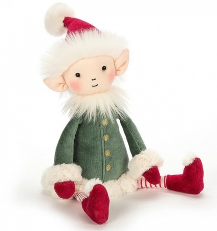 Jellycat Leffy Elf - Christmas range 2023