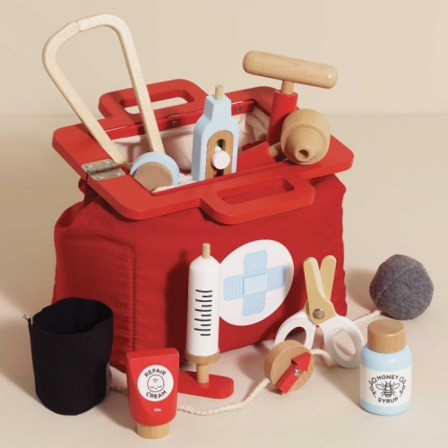 Le Toy Van Wooden Doctor's Medical Kit