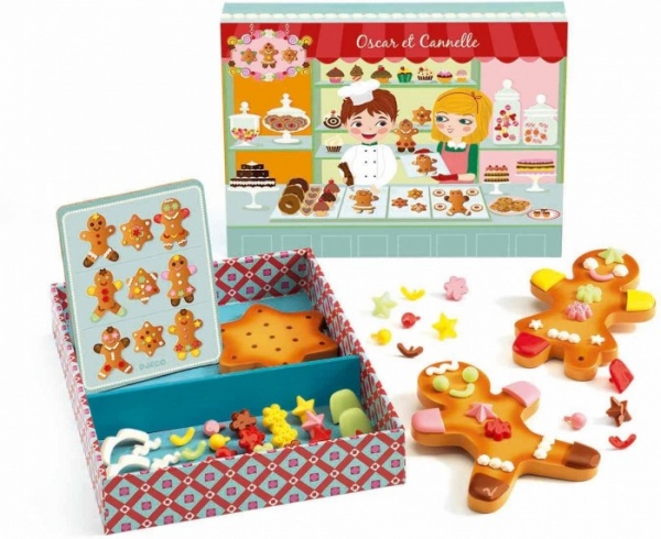 Djeco Oscar and Cannelle Gingerbread Role Play Set DJ06516