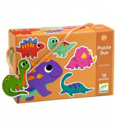 Djeco Dinosaurs Puzzle Duo DJ08263