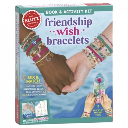 Klutz Friendship Wish Bracelets Book and Activity Kit