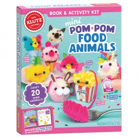 Klutz Mini Pom-Pom Food Animals