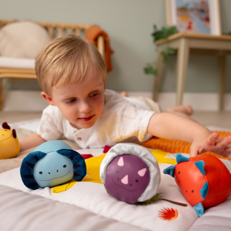 Little Big Friends Roly Poly Balls - Dino - Daisy Daisy