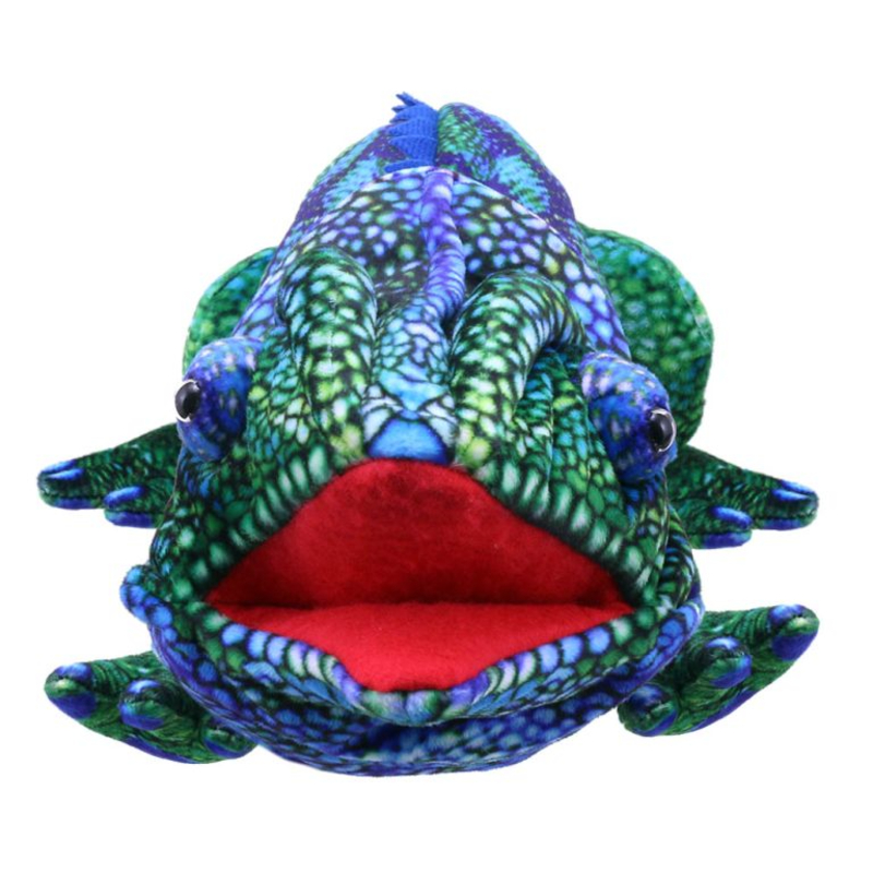 The Puppet Company - Grande Marionnette à Main Caméléon 56cm - Créatures Colorées