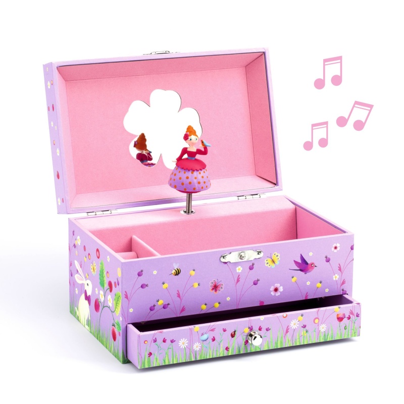 Djeco Musical Jewellery Box Princess Melody DJ06599 Daisy Daisy