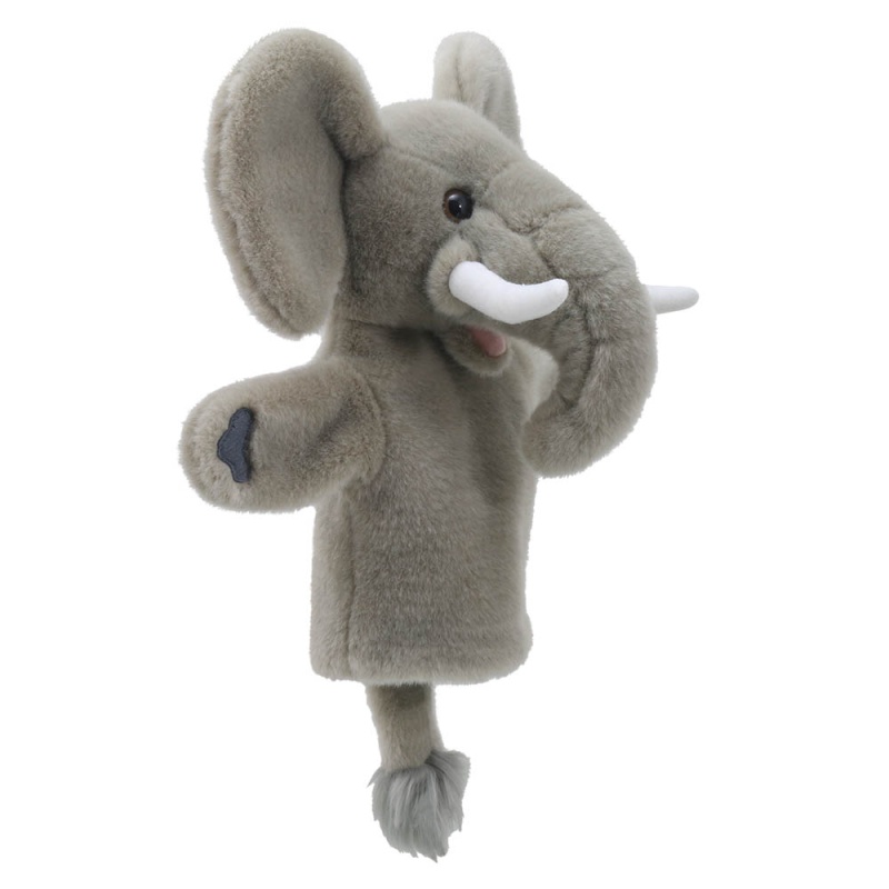 Marionnette à Main Lapin Blanc - CarPets The Puppet Company, En Feutrine, Pour Enfants Dès 12 Mois, Jeu Créatif