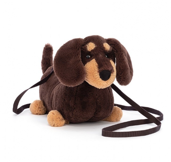 Jellycat Otto Sausage Dog Shoulder Bag