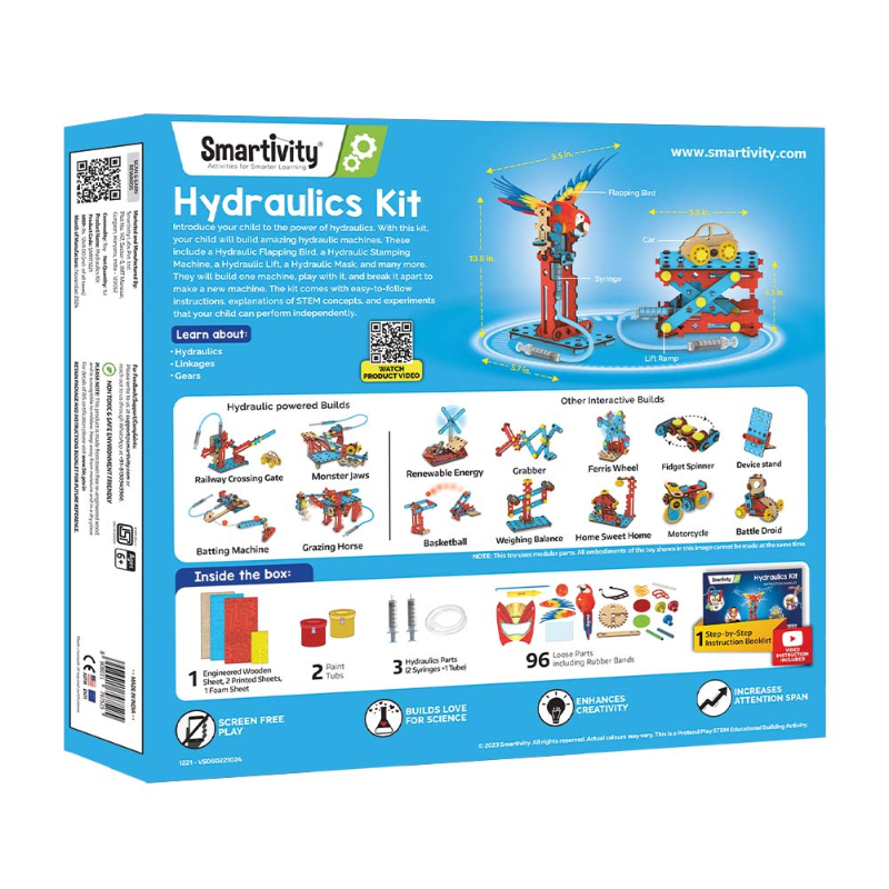 Smartivity - Multi Builds: Hydraulics Kit - Daisy Daisy