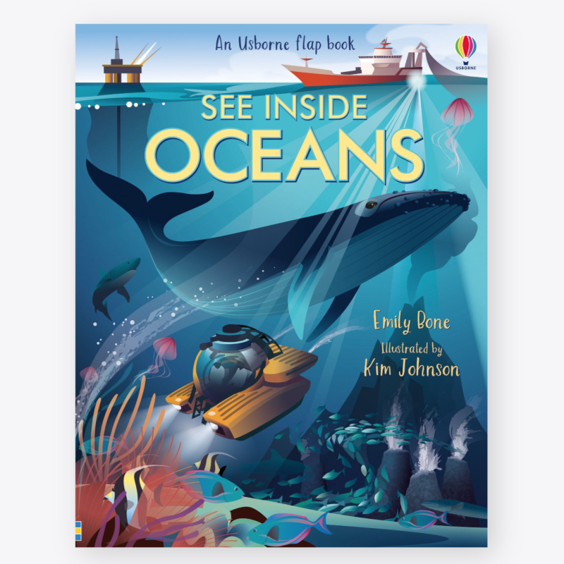 Usborne See Inside Oceans (Hardback Book)
