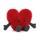 Jellycat Amuseable Red Heart - New Design
