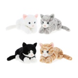 KeelEco 22cm Kittens - White, Grey, Black and White or Ginger