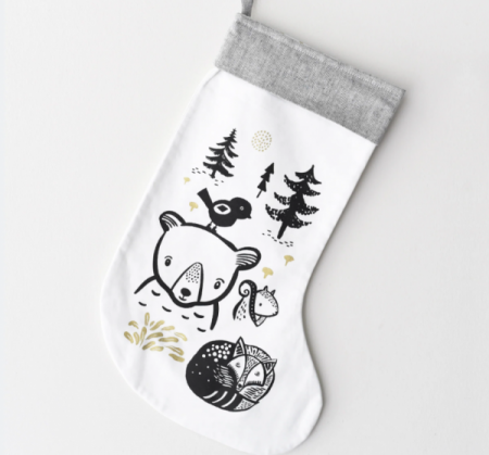 Wee Gallery - Organic Holiday Stocking (Various Designs)